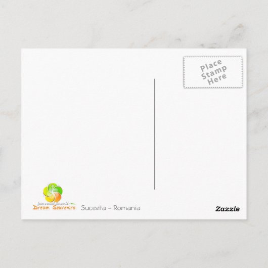 Sucevita-klooster Briefkaart (Achterkant)