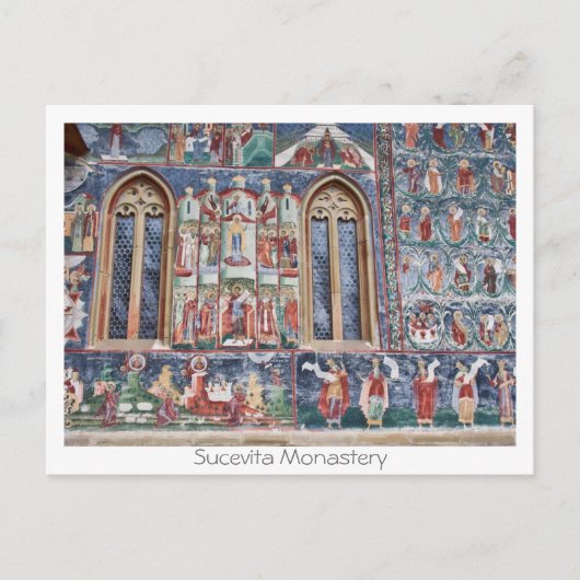 Sucevita-klooster Briefkaart (Voorkant)