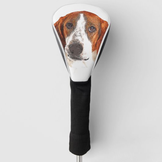 Such a looker, Basset Hound Dog Golfheadcover (Voorkant)