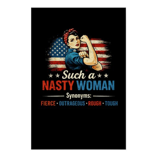 Such a Nasty Woman Perfect Poster (Voorkant)