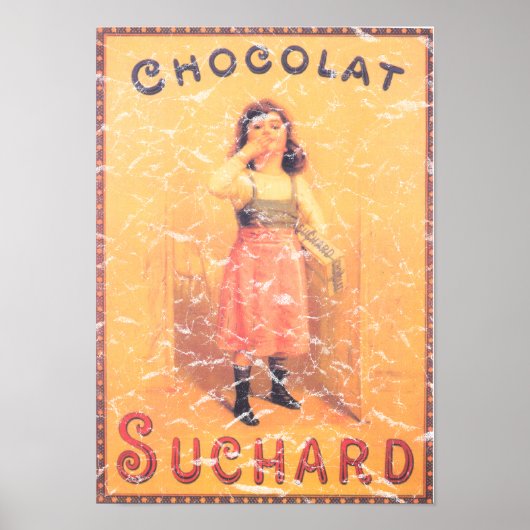 Suchard Chocolate - noodlijdend Poster (Voorkant)