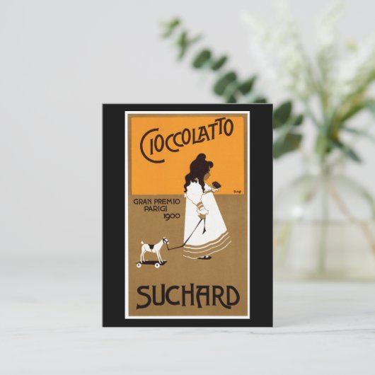 Suchard Cioccolatto Briefkaart (Staand voorkant)