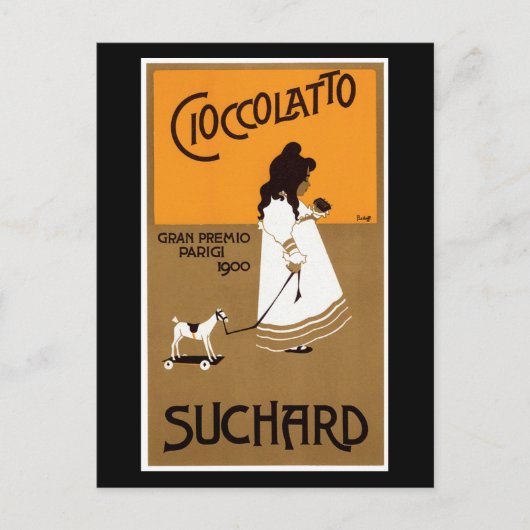  Suchard Cioccolatto Briefkaart (Voorkant)