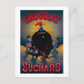 Suchard Vintage PosterEurope Briefkaart (Voorkant)