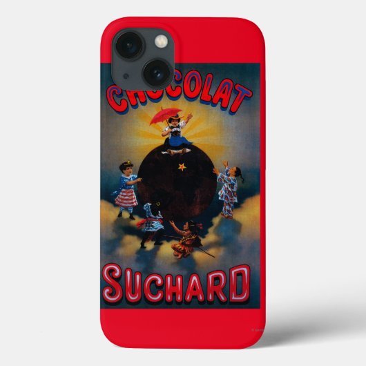 Suchard Vintage PosterEurope Case-Mate iPhone Case (Achterkant)