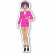 Suchawira Zakenvrouw Sticker (Voorkant)