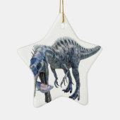 Suchomimus Dinosaur die een haai eet Keramisch Ornament (Rechts)