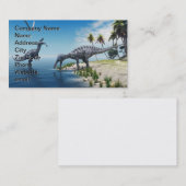 Suchomimus Dinosaurs-Visitekaartje Visitekaartje (Voorkant / Achterkant)