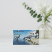 Suchomimus Dinosaurs-Visitekaartje Visitekaartje (Staand voorkant)