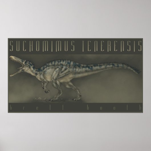 Suchomimus tenerensis poster (Voorkant)
