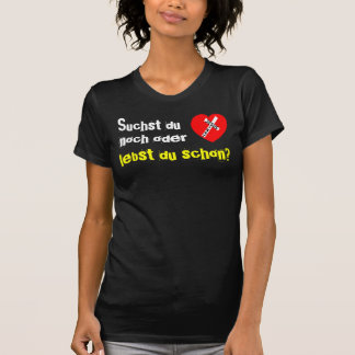 Suchst du noch oder lebst du schon? - Jesus Siegt T-shirt
