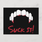 Suck het! briefkaart (Voorkant)