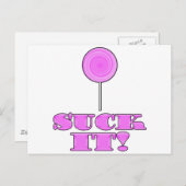 SUCK HET! BRIEFKAART (Voorkant / Achterkant)