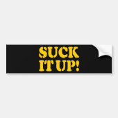 SUCK HET! BUMPERSTICKER (Voorkant)