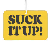 SUCK HET! LUCHTVERFRISSER (Voorkant)