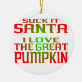 Suck het, Santa! Ornament (Voorkant)