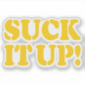 SUCK HET! STICKER (Voorkant)