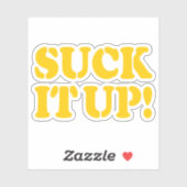 SUCK HET! STICKER (Vel)