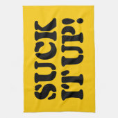 SUCK HET! THEEDOEK (Verticaal)