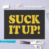 SUCK HET! TISSUEPAPIER (Craft)
