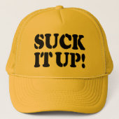 SUCK HET! TRUCKER PET (Voorkant)