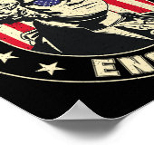 Suck It Engeland George Washington 1776 VS Amerika Poster (Hoek)