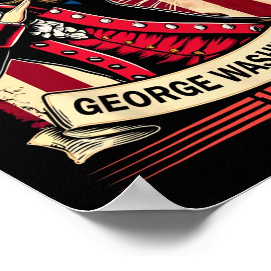 Suck It Engeland Shirt USA Vlag 4 juli Patriot Poster (Hoek)