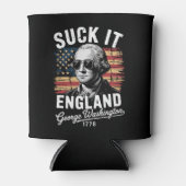 Suck It England, 4 juli George Washington 1776 Blikjeskoeler (Voorkant)
