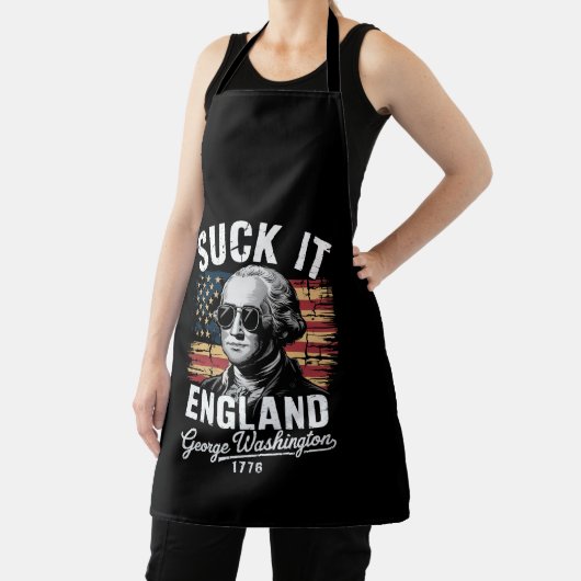 Suck It England, 4 juli George Washington 1776 Schort (Insitu)