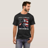 Suck It England Cool George Washington 4th of July T-shirt (Voorkant volledig)