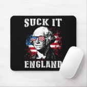 Suck It England Grappig 4 juli herdenkingsdag Muismat (Met muis)