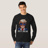 Suck it England Grappig 4 juli T-shirt (Voorkant volledig)