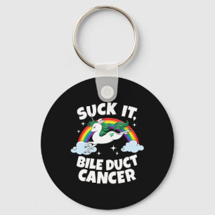 Suck It Galweg Kanker Fun Quote Eenhoorn Regenboog Sleutelhanger