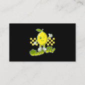 Suck It Green Limoen Lemon Love Funny Mexicaanse P Visitekaartje (Achterkant)