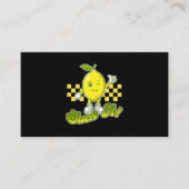 Suck It Green Limoen Lemon Love Funny Mexicaanse P Visitekaartje (Voorkant)