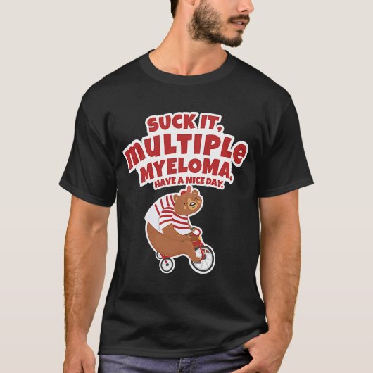 Suck It Multiple Myeloma Beer T-shirt (Voorkant)
