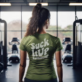 Suck It Up Buttercup Motivational Sports T-shirt