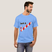 SUCK MIJN KANDYKANAAT T-SHIRT (Voorkant volledig)