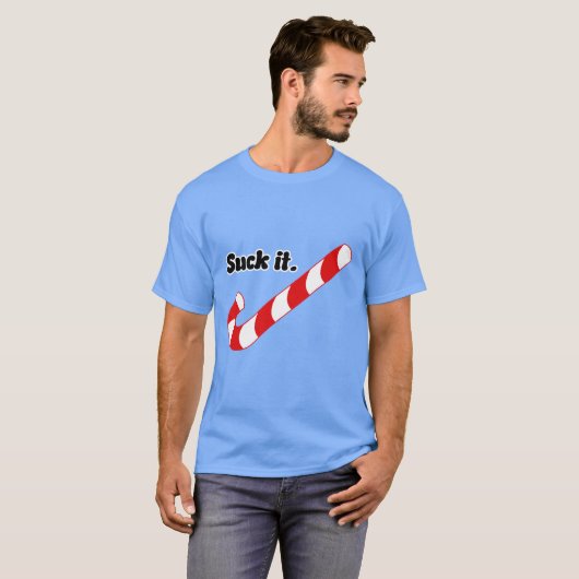 SUCK MIJN KANDYKANAAT T-SHIRT (Voorkant volledig)