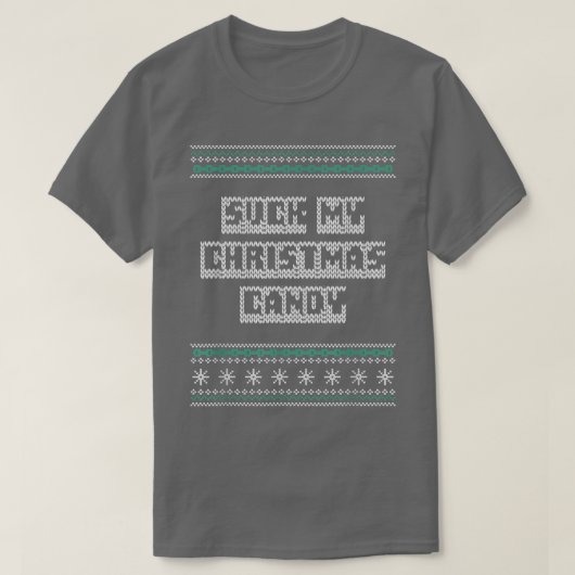 Suck mijn kerstSnoep koppels volwassen Humor Lover T-shirt (Design voorkant)