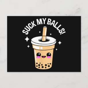 Suck My Balls Boba Briefkaart