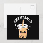 Suck My Balls Boba Briefkaart (Voorkant / Achterkant)