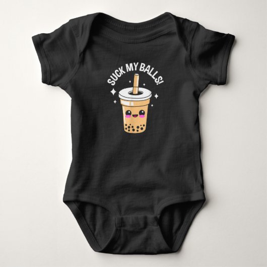Suck My Balls Boba Romper (Voorkant)