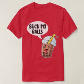 Suck My Balls Boba  T-shirt (Design voorkant)