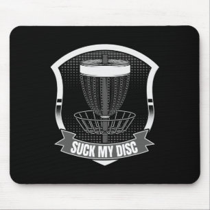 Suck My Disc Golf Cadeaus Voor Discgolf En Frisbee Muismat