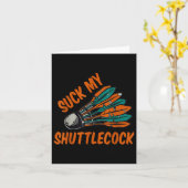 Suck My Shuttle -  Kaart (Gele Bloem)