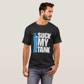 Suck My Tank Funny Scuba Diving T-Shirt (Voorkant volledig)