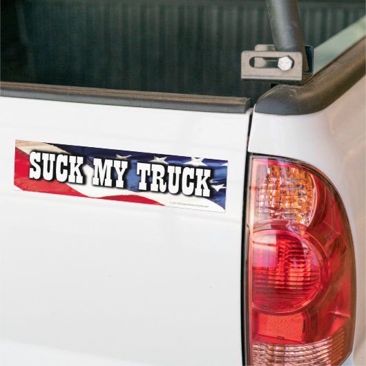 Suck My Truck Bumpersticker (Op Truck)