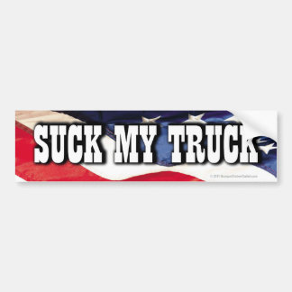 Suck My Truck Bumpersticker
