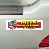 Sucka!  Drink de kool-hulp, nietwaar? Bumpersticker (Op auto)